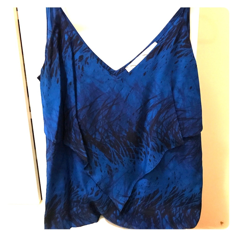 Silk tank top